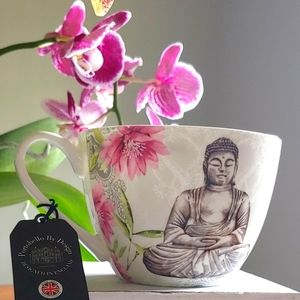 NWT Buddha Portobello jumbo Cappuccino cup…